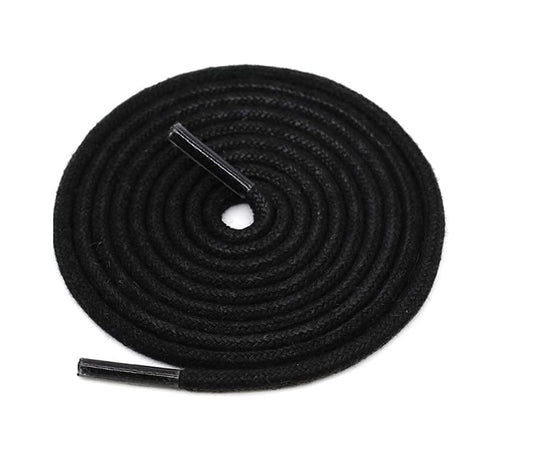 Round Drawstrings Drawcors 48-72 Inches 3 MM Poly Cotton for Pajama Petticoat Joggers Capris Cargos Hoodies Jumpers Boot Laces Shoe Laces (2 Pairs)