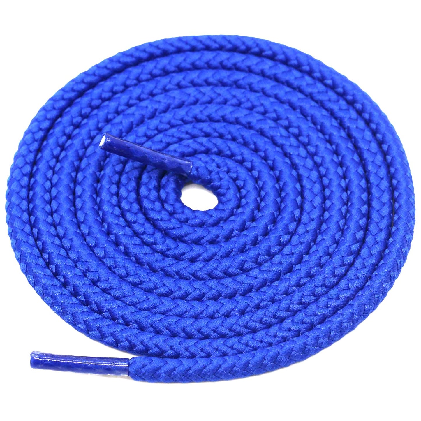 bilAnca 2 Pairs Round Shoe laces 48 Inches Wide Shoelaces (Royal Blue)
