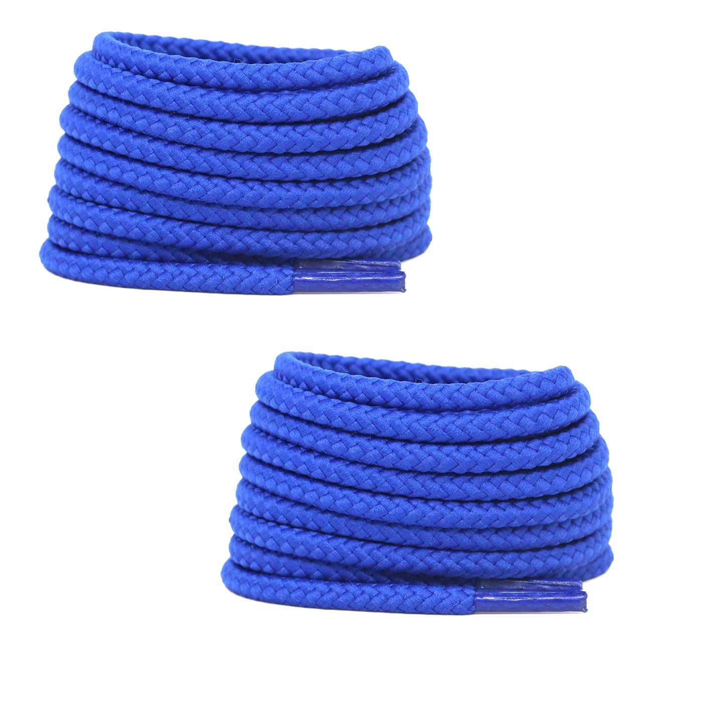 bilAnca 2 PAIRS Round Shoe laces 48 Inches 3 MM Thick Shoelaces for Athletic Running Sneakers Shoes Boot Strings (2 Pairs)