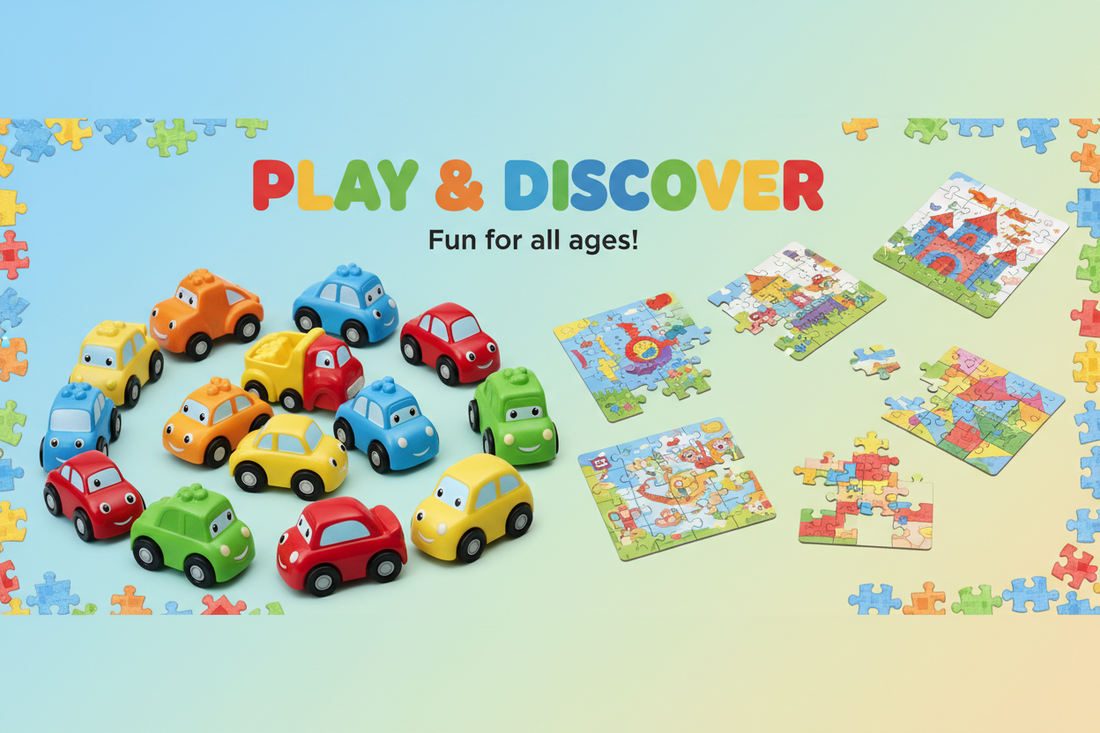 bilAnca Metal toy Cars & Puzzel