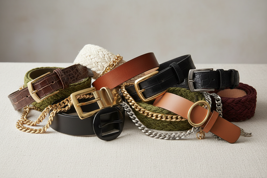 Women's Faux Leather Belt