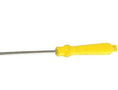 Water Ladle with Handle for Matka Poring Pouring Dispenser Stainless Steel Glass Lota Ghada Oil Dosa Mugs (Yellow_Big)