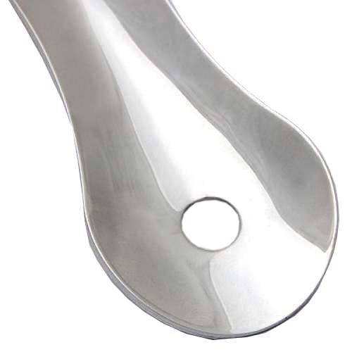 Metal Shoe Horn 6 Inches Long 1.75" Width Travel Shoe Helper for Kids Adults Multi
