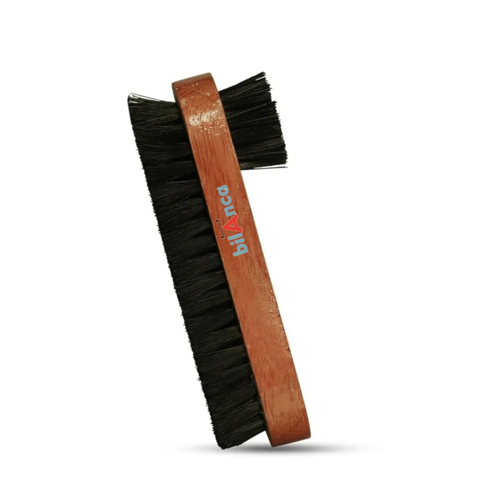 Horsehair Shine Shoes Brush Cleaning Leather Shoes Boots Care Brushes (Shoe Brush)