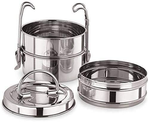 Stainless Steel Tiffin Lunch Box 3 Compartment