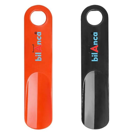 Metal/Plastic/Stainless Steel Shoe Horn, 6� / 7" Long 1.5" Width Travel Shoe Horns 28" Cotton Shoe Laces for Seniors Kids or Adults