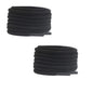 bilAnca 2 PAIRS Round Shoe laces 48 Inches 3 MM Thick Shoelaces for Athletic Running Sneakers Shoes Boot Strings (2 Pairs)