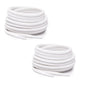 bilAnca 2 PAIRS Round Shoe laces 48 Inches 3 MM Thick Shoelaces for Athletic Running Sneakers Shoes Boot Strings (2 Pairs)