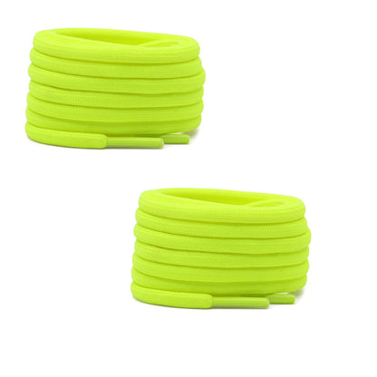 bilAnca 2 PAIRS Round Shoe laces 48 Inches 3 MM Thick Shoelaces for Athletic Running Sneakers Shoes Boot Strings (2 Pairs)