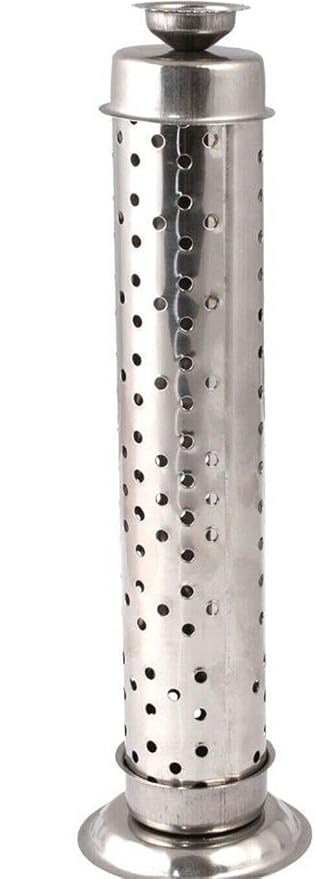 Safety Incense Agarbatti Holder Size: 28 X 9 X 9 cm | Material: Steel (Thin Sheet)