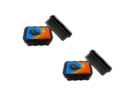 Instant Shoe Shiner Polish Sponge Neutral Black Brown Natural Color Shoe Cleaner smooth leather shoes boots Chappals