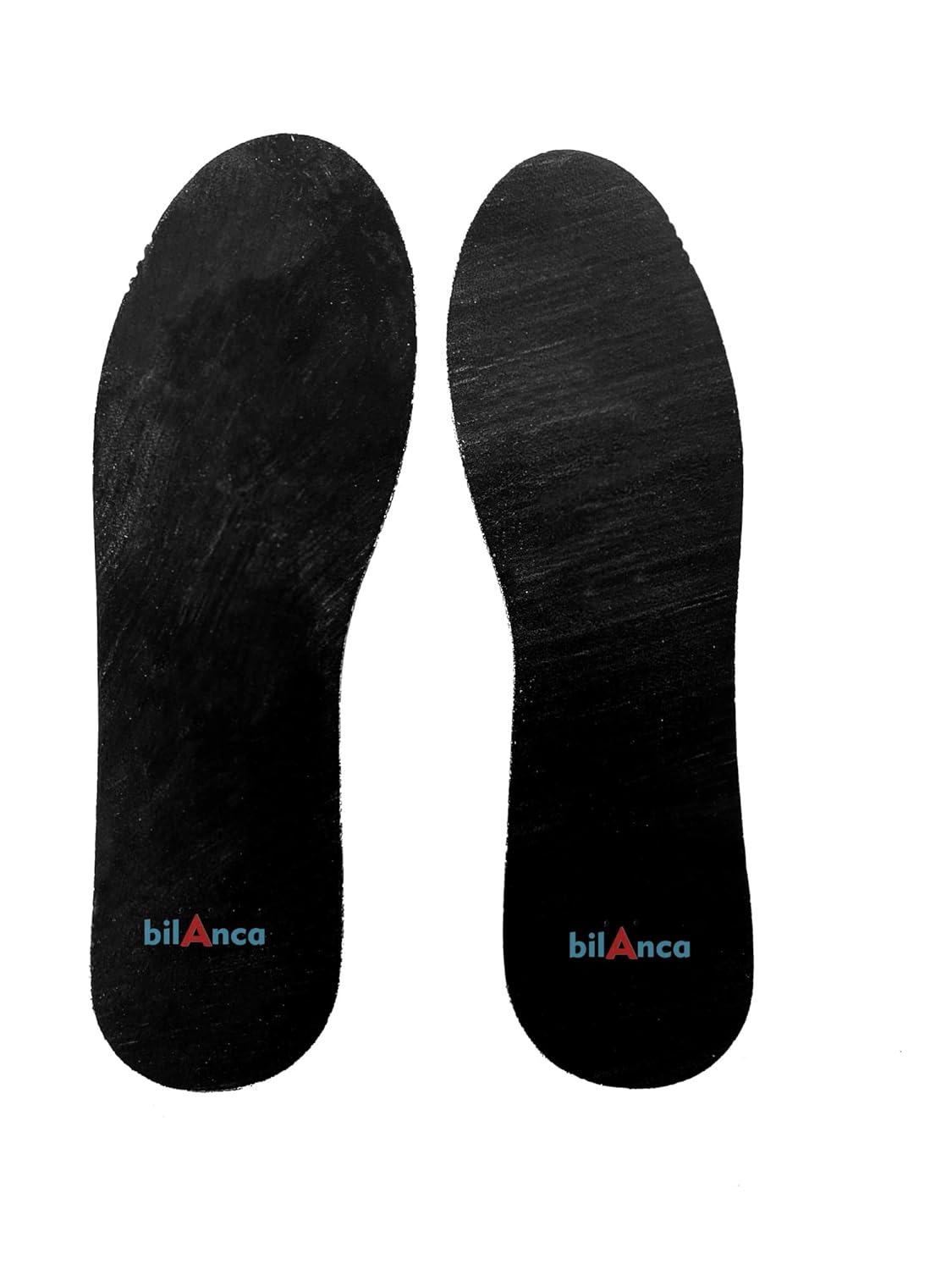 Leather Shoe Inserts Insoles Thin Lightweight Insoles for Work Boots, Sneakers, Sports Shoes Casual Formal Shoes Comfort Inner Soles for Men Women Size (7, Black)