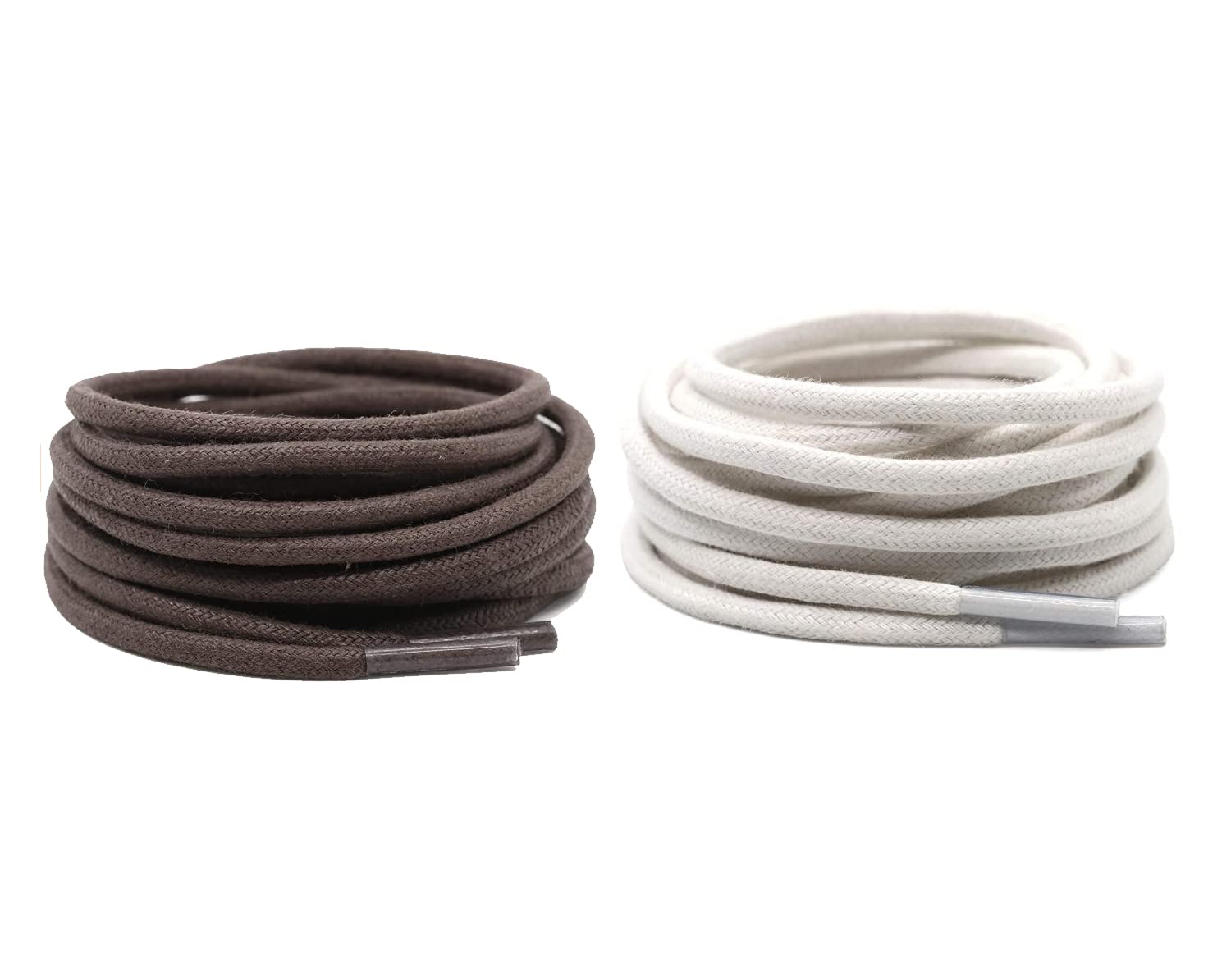 Cotton Round Shoe laces 36 Inches 2 mm thickness Shoelaces for Formal Shoes Boot Strings