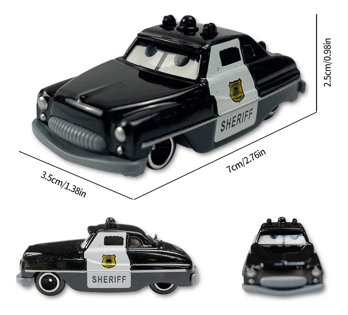 bilAnca Metal Cars DieCast Deesney Pixar Lighting McQueen Mater Die cast Kid Toy Set Toys Wheel for Kids Set Multi Color Assortment (3)