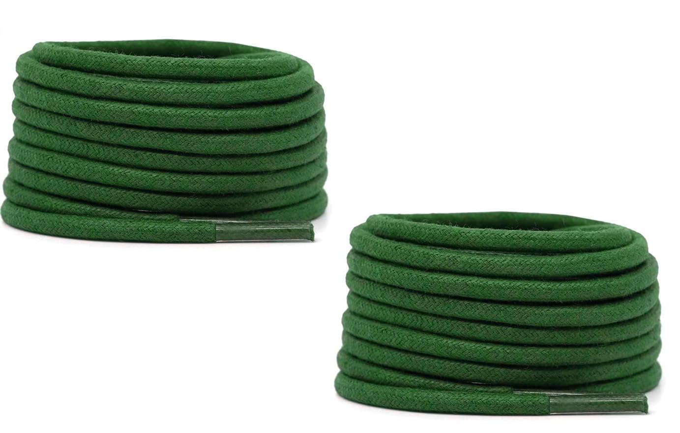 bilAnca 2 PAIRS Round Shoe laces 48 Inches 3 MM Thick Shoelaces for Athletic Running Sneakers Shoes Boot Strings (2 Pairs)