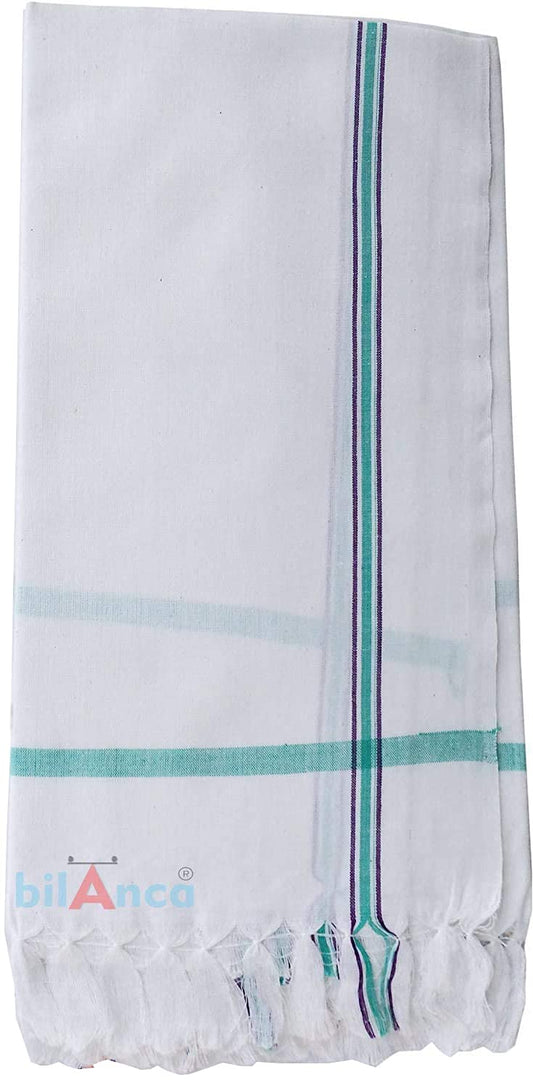 bilAnca Pure Cotton Gamcha White for Unisex 30x60 Inch Approx