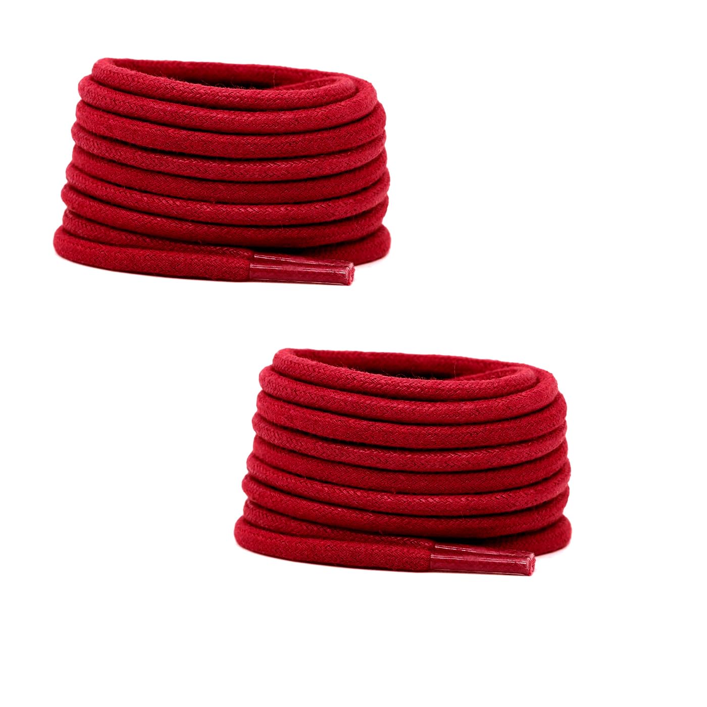 bilAnca 2 PAIRS Round Shoe laces 48 Inches 3 MM Thick Shoelaces for Athletic Running Sneakers Shoes Boot Strings (2 Pairs)