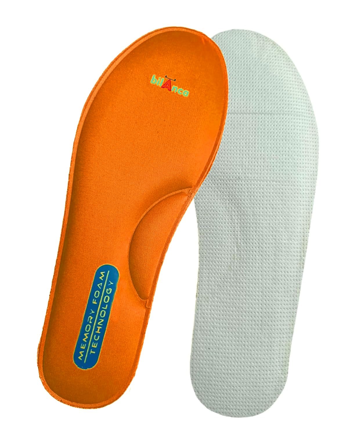 Memory Foam shoe Insoles Cushioned Insert Shoe Pad Arch Support Cushion Lightweight In sole Sneakers Sports Shoes, Casual Formal Shoes (Black, 6)