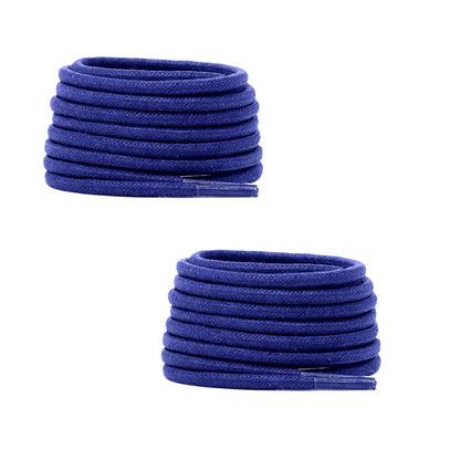 bilAnca 2 PAIRS Round Shoe laces 48 Inches 3 MM Thick Shoelaces for Athletic Running Sneakers Shoes Boot Strings (2 Pairs)