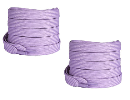bilAnca 2 PAIRS Flat Shoe laces 48 Inches Wide Shoelaces for Athletic Running Sneakers Sports Shoes Boot Laces Strings (2 Pairs)