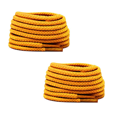 bilAnca 2 PAIRS Round Shoe laces 48 Inches 3 MM Thick Shoelaces for Athletic Running Sneakers Shoes Boot Strings (2 Pairs)