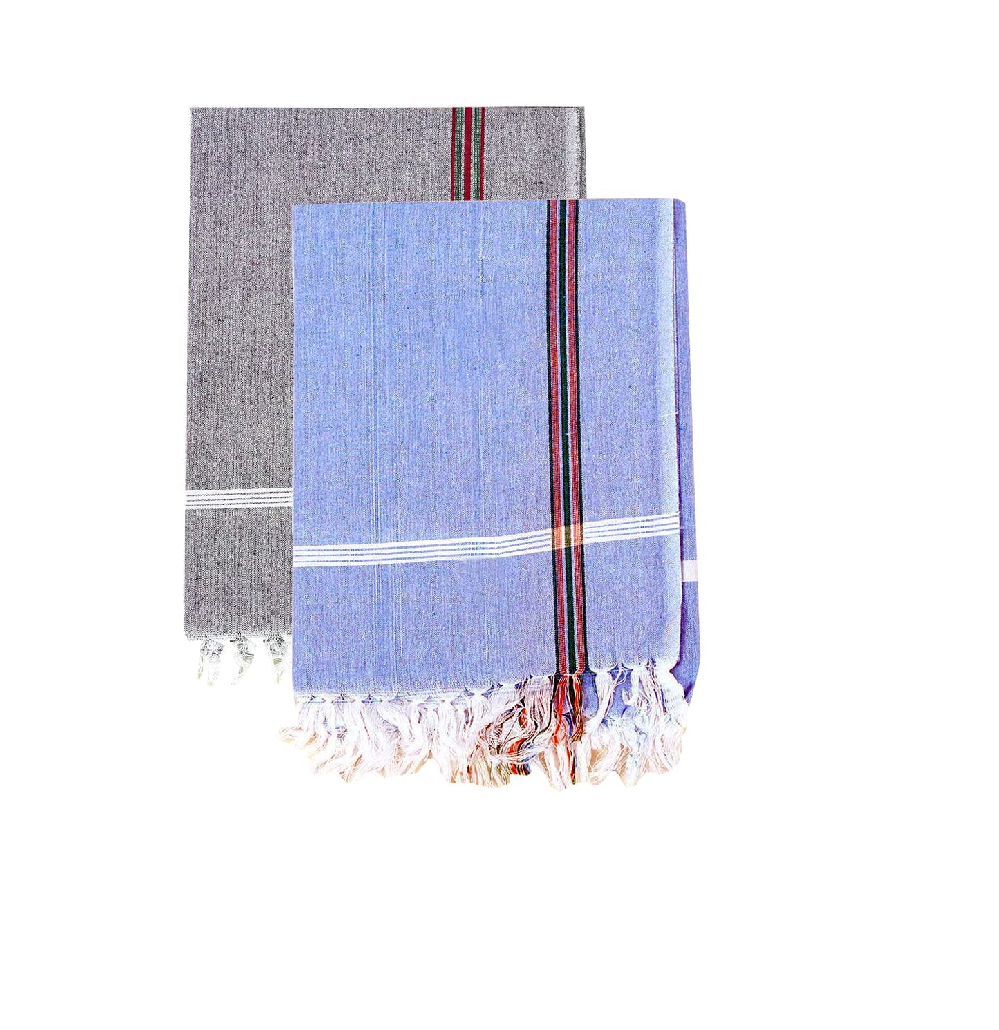 bilAnca Pure Cotton Gamcha Multi Color for Unisex 30x60 Inch Approx (Random Color)