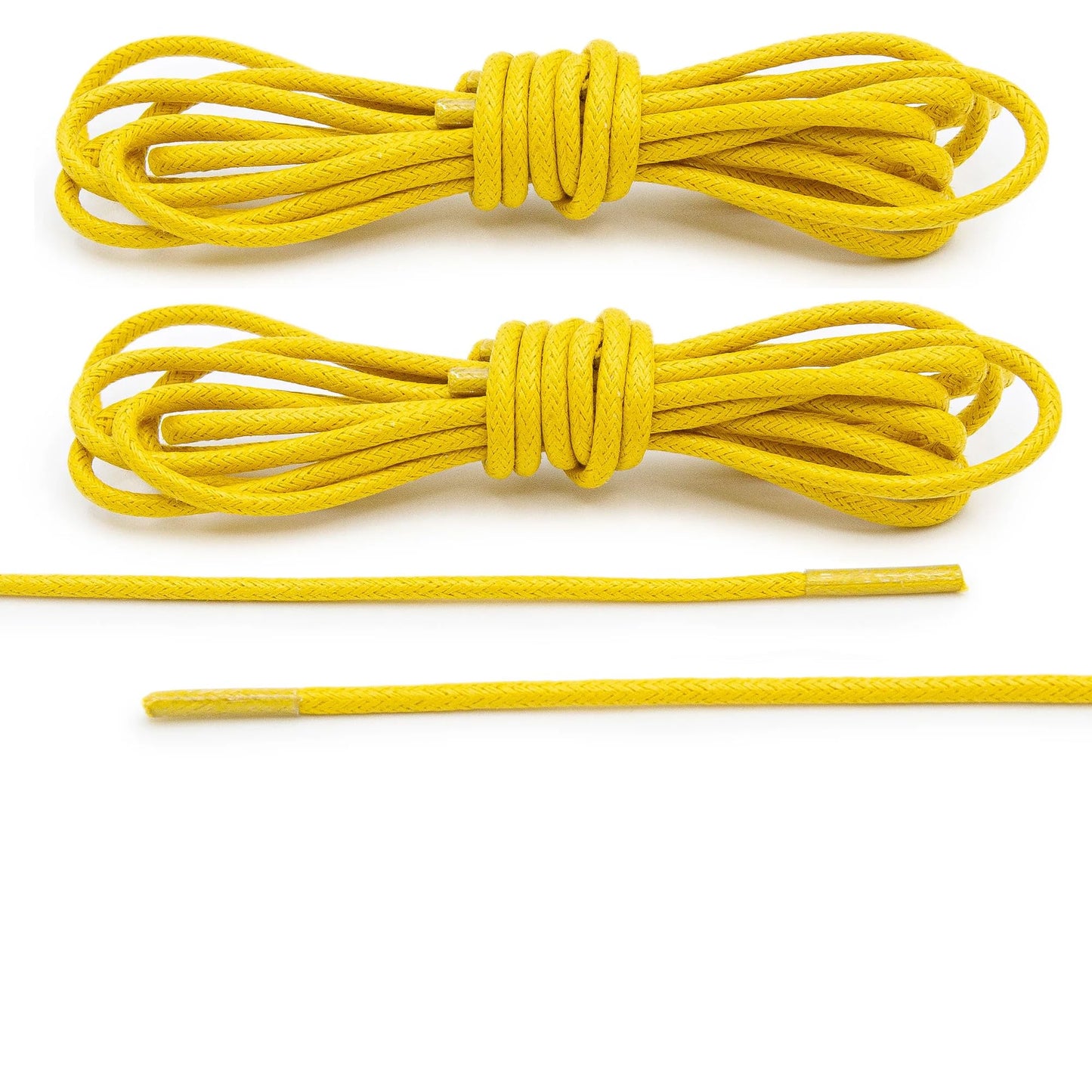 bilAnca 2 PAIRS Round Shoe laces 48 Inches 3 MM Thick Shoelaces for Athletic Running Sneakers Shoes Boot Strings (2 Pairs)